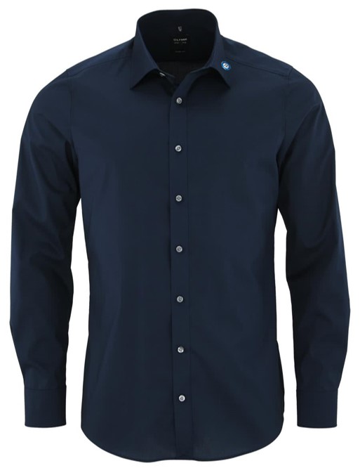 Hemd langarm - comfort fit | navy