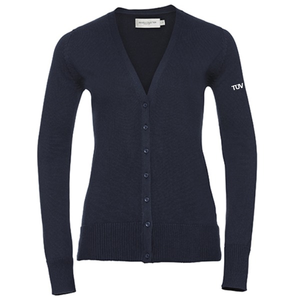 Damen Strickcardigan mit V-Ausschnitt